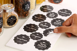 Sticker Dapur (Bulat)